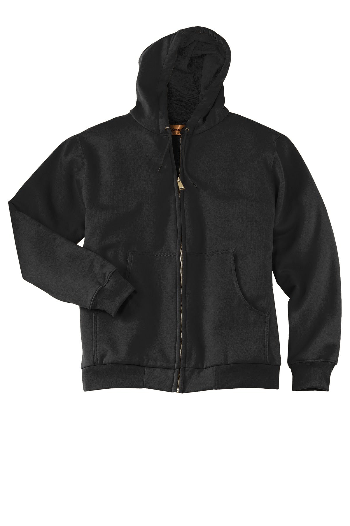 CornerStone® - Heavyweight Full-Zip Hooded Sweatshirt with Thermal Lining. CS620