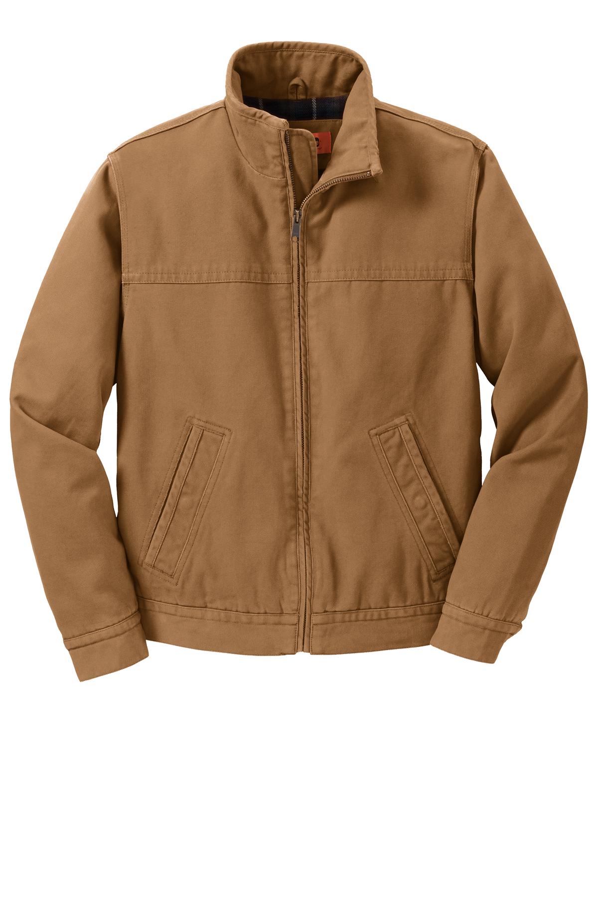 CornerStone® Washed Duck Cloth Flannel-Lined Work Jacket. CSJ40