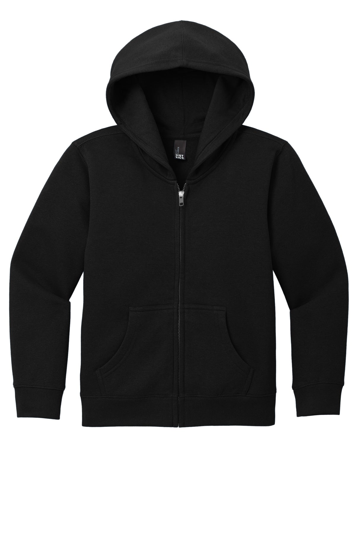 District® Youth V.I.T. Fleece Full-Zip Hoodie DT6102Y - hero