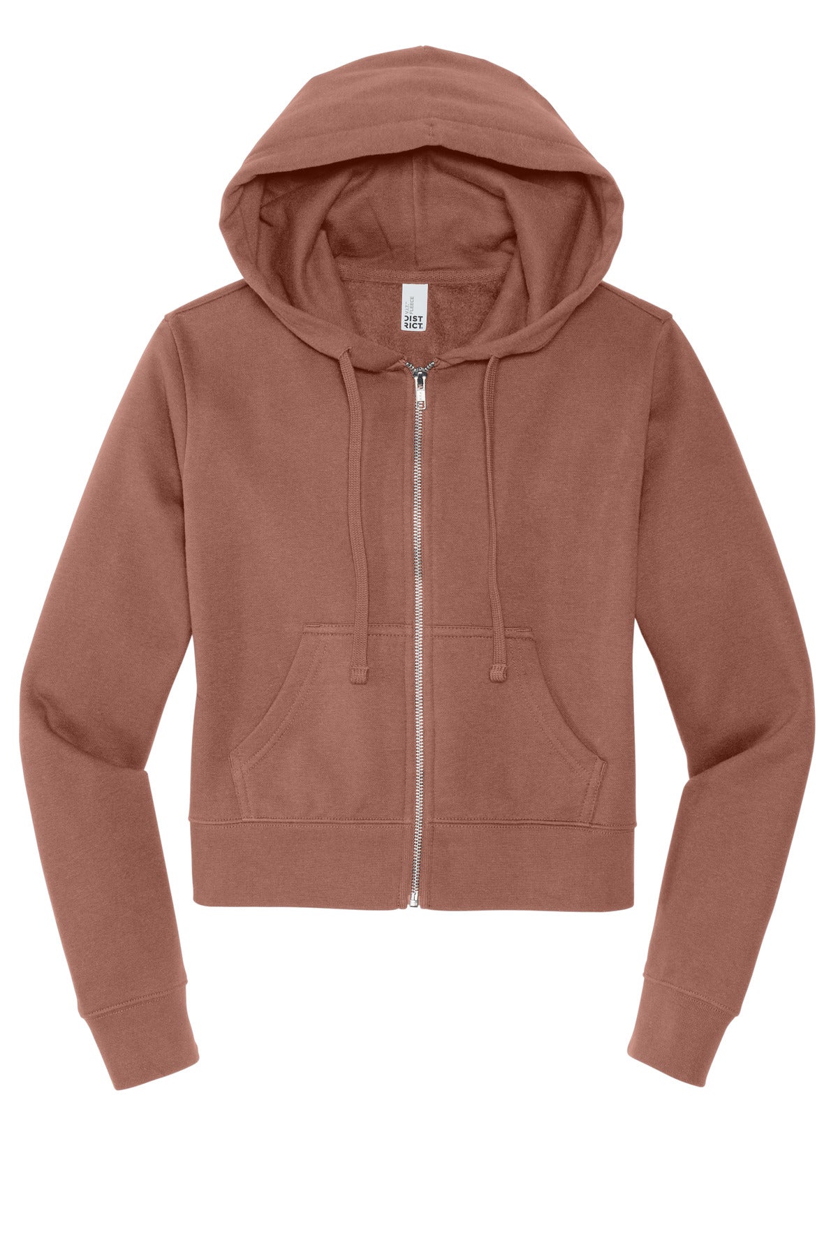 District® Women's V.I.T. Fleece Full-Zip Hoodie DT6103 - hero