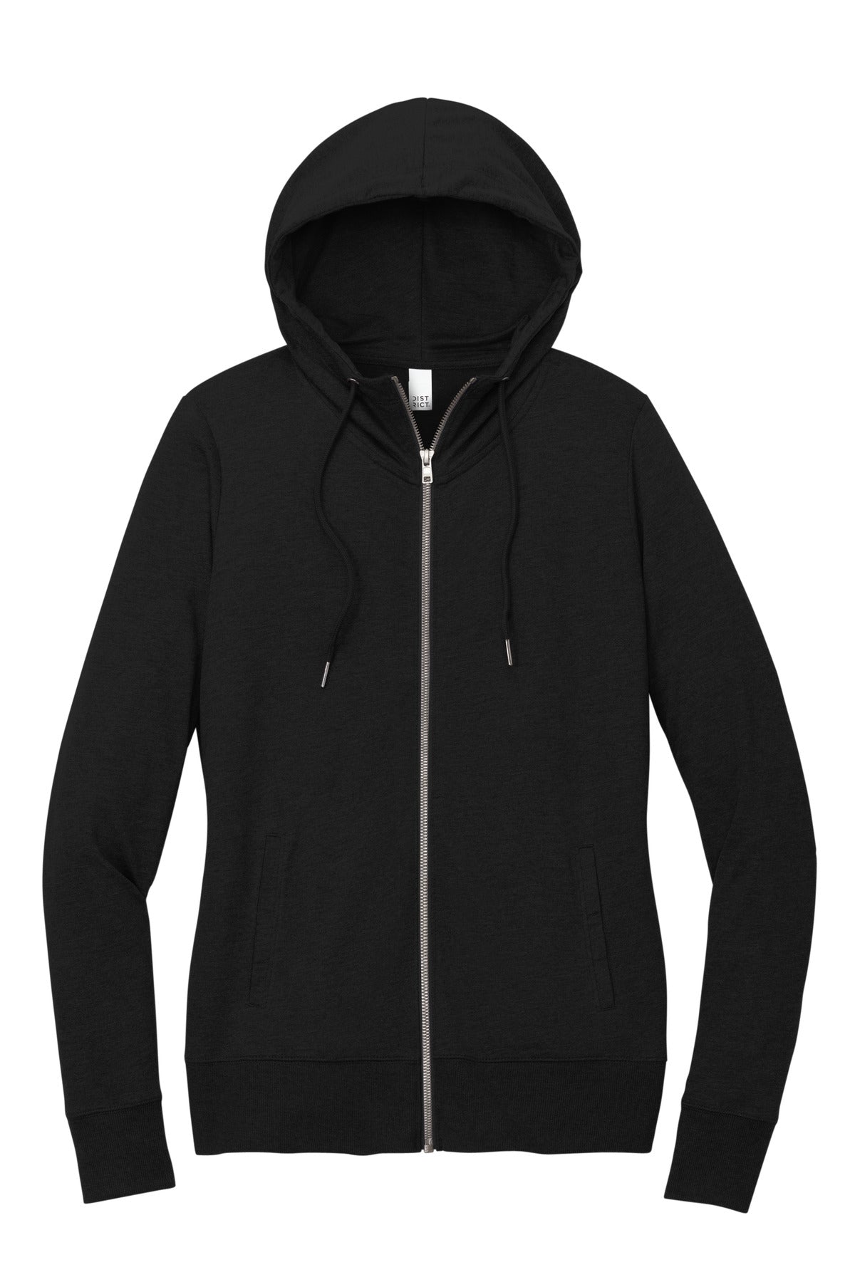District® Women's Featherweight French Terry Full-Zip Hoodie DT673 - hero