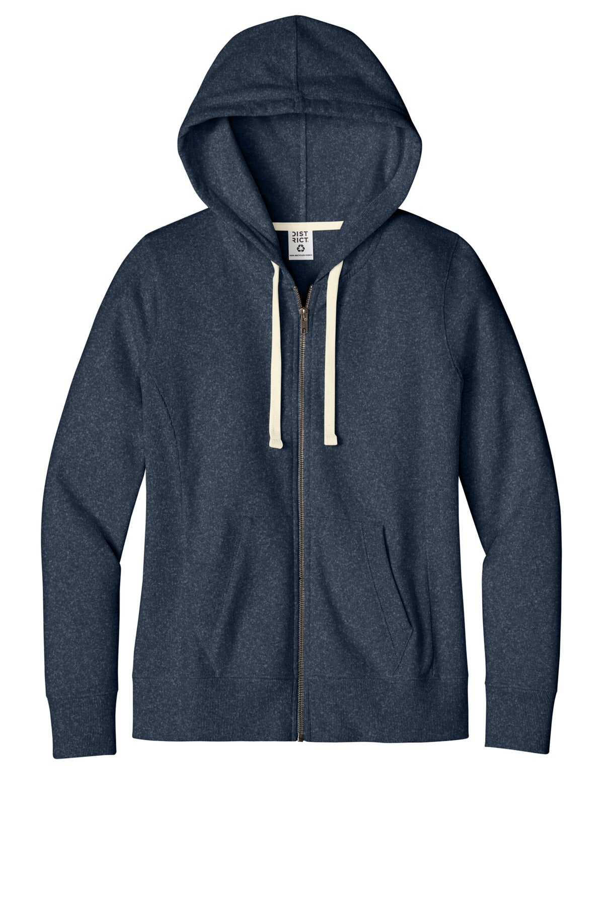District® Women's Re-FleeceFull-Zip Hoodie DT8103
