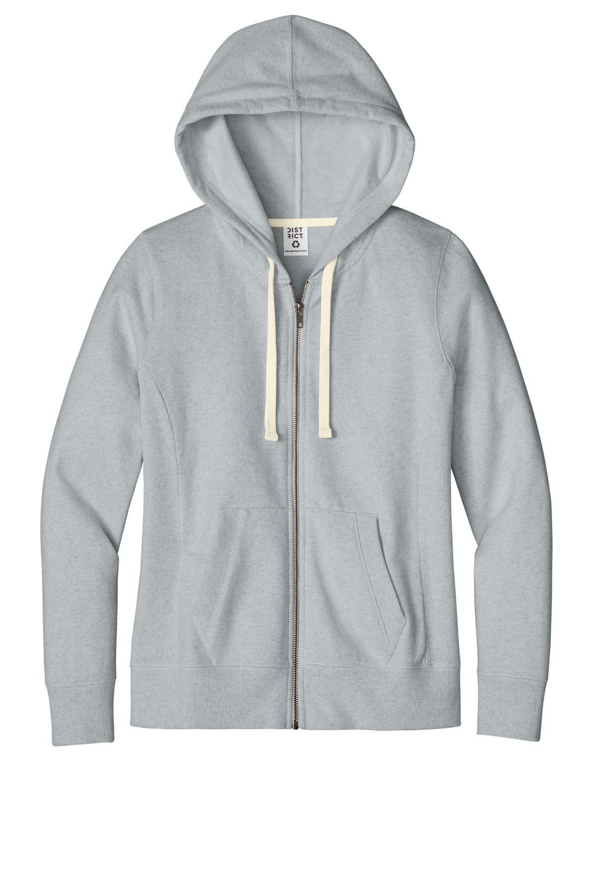 District® Women's Re-FleeceFull-Zip Hoodie DT8103