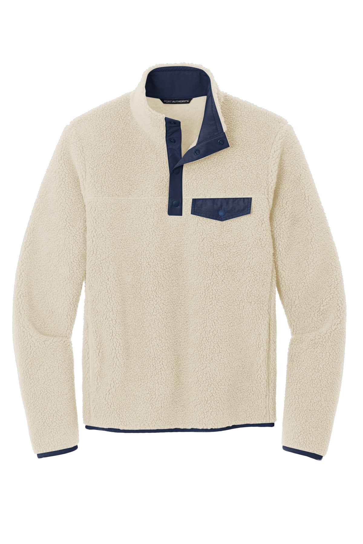 Port Authority® Camp Fleece Snap Pullover F140 - hero