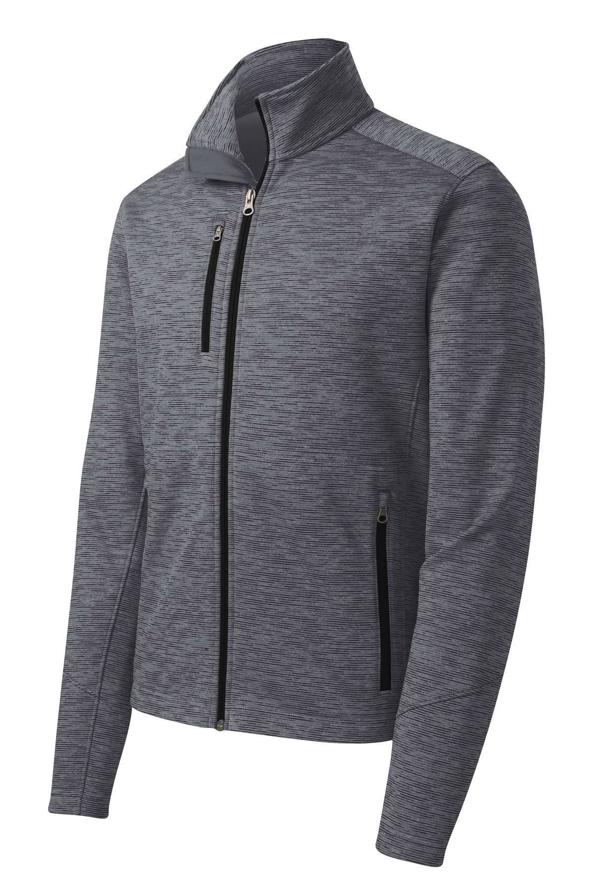 Port Authority® Digi Stripe Fleece Jacket. F231 - hero