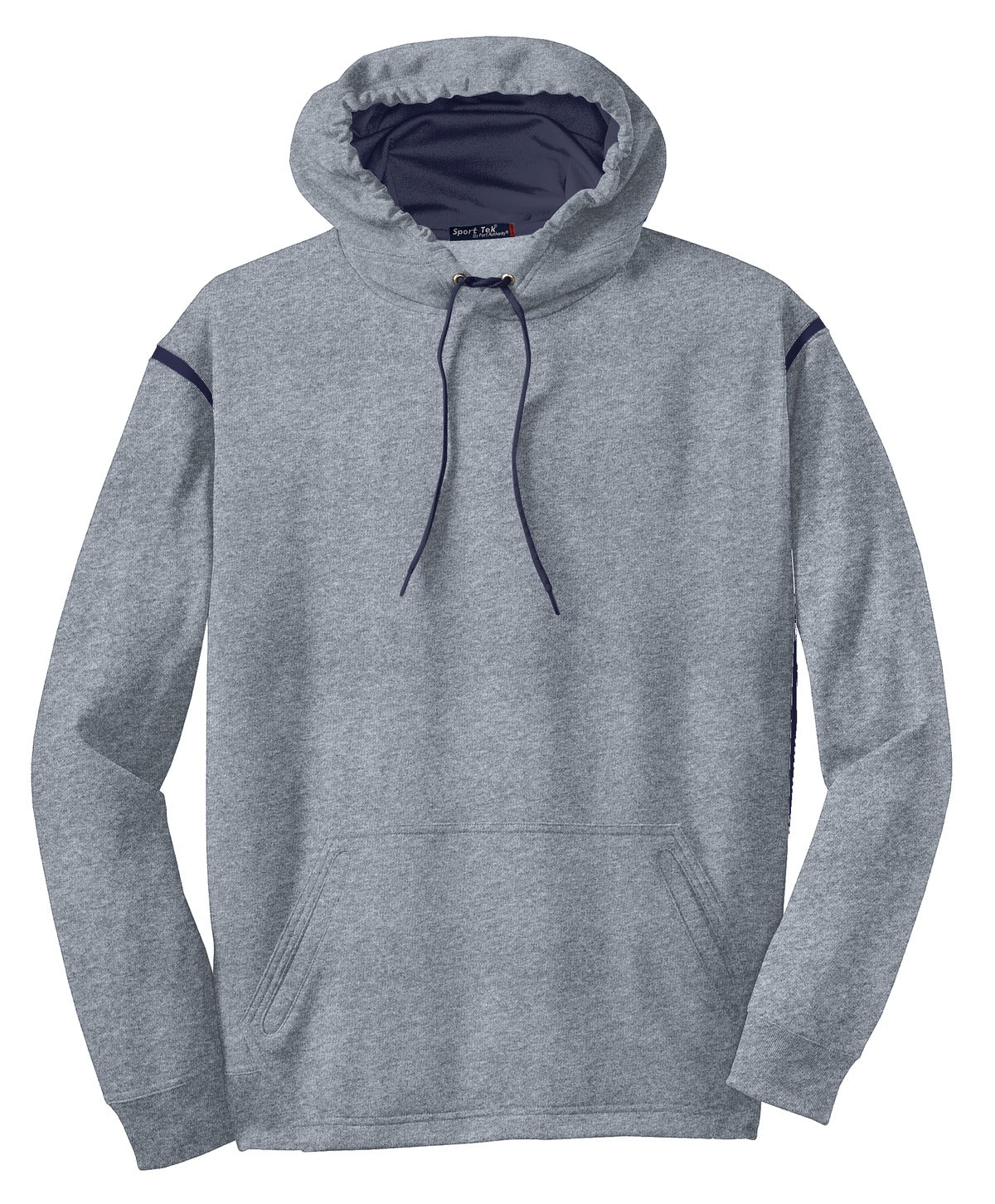 Sport-Tek® Tech Fleece Colorblock Hooded Sweatshirt. F246