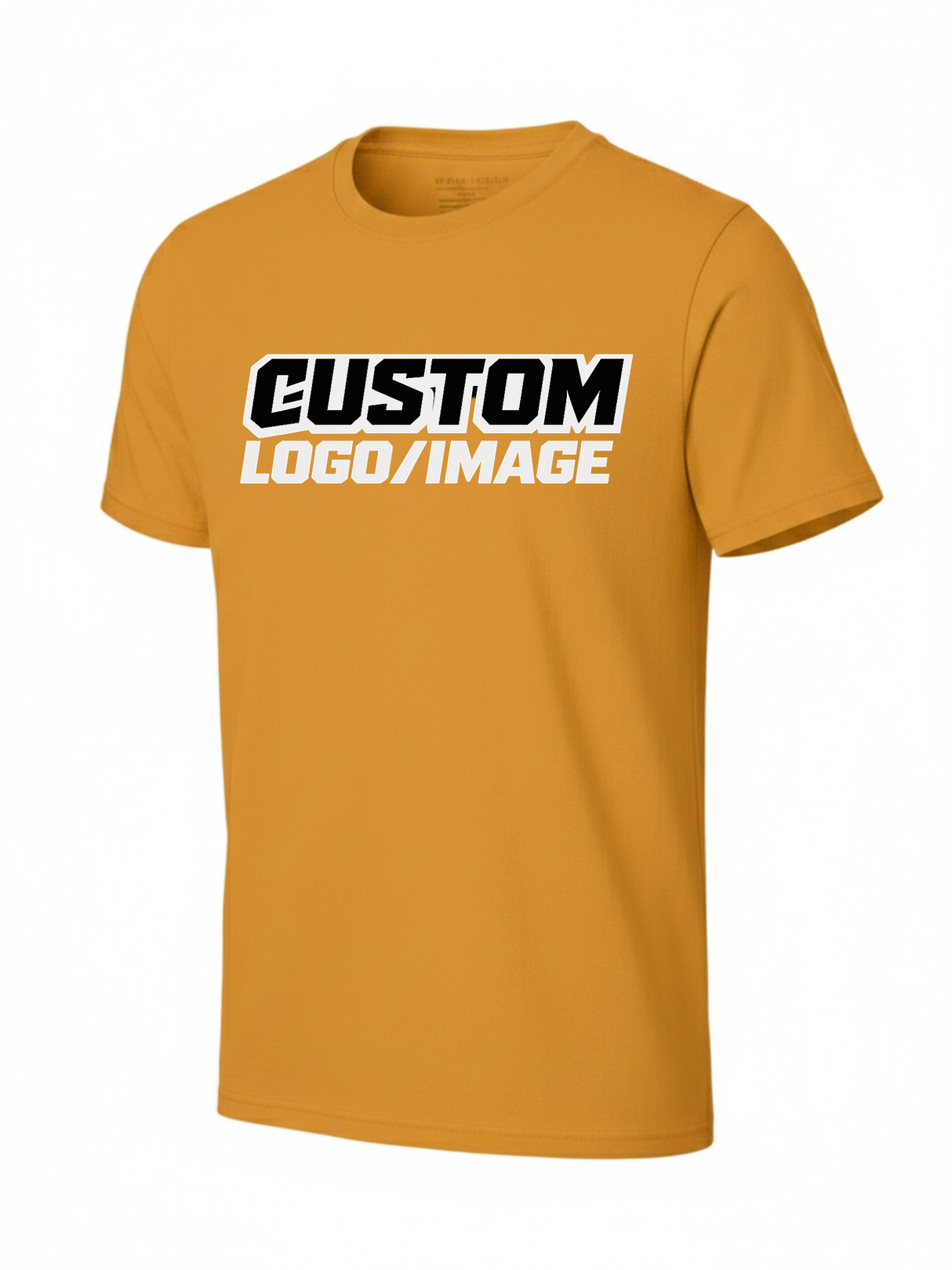 Gold t-shirt, custom shirts, business uniforms, team shirts, event printing, Volumeshirts, Promo, Best Shirts Florida, 1st