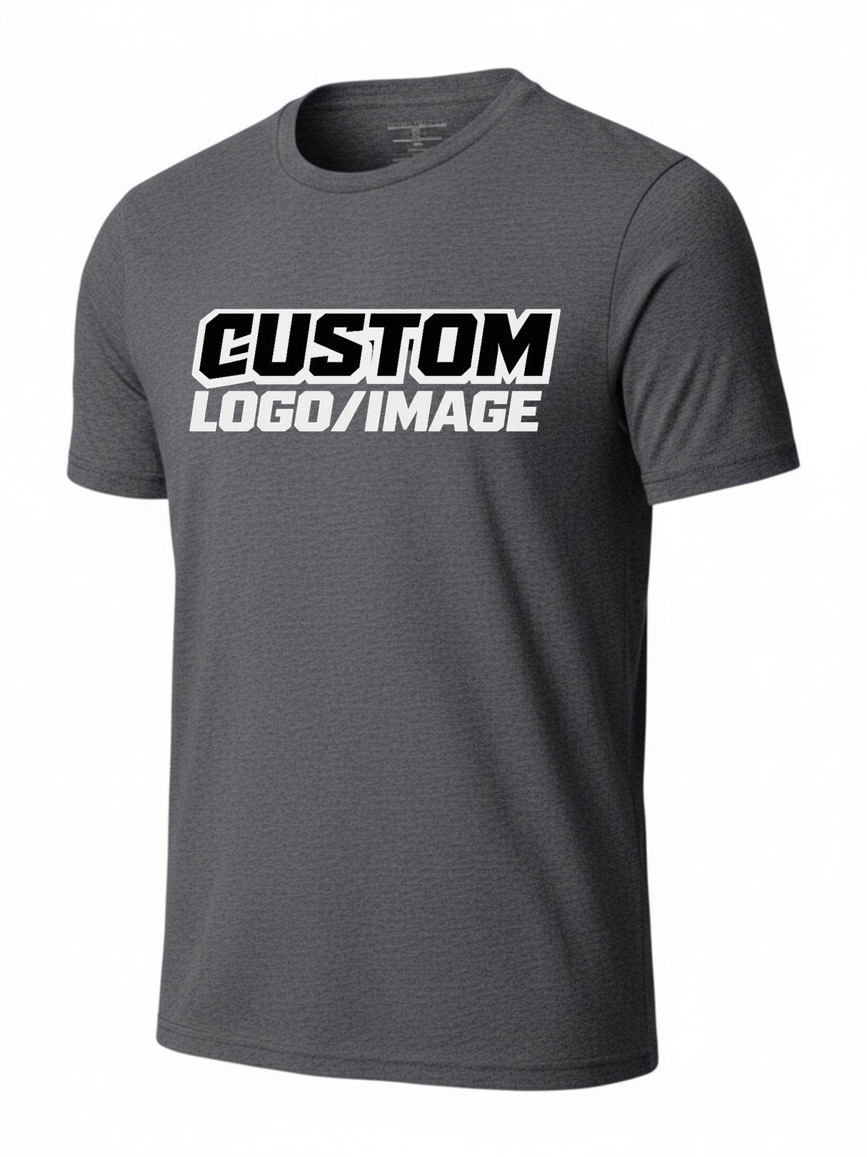 Heathered Charcoal t-shirt, custom shirts, business uniforms, team shirts, event printing, Volumeshirts, Promo, Best Shirts Florida, 1st