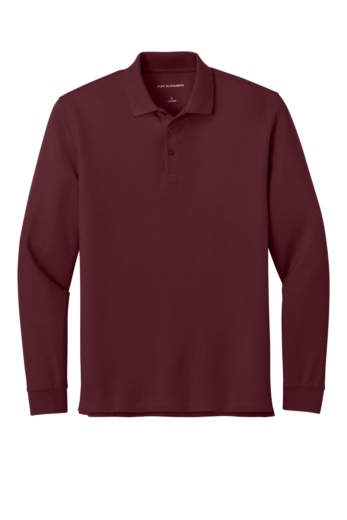Port Authority® Wearever Signature Pique Long Sleeve Polo K200LS - hero