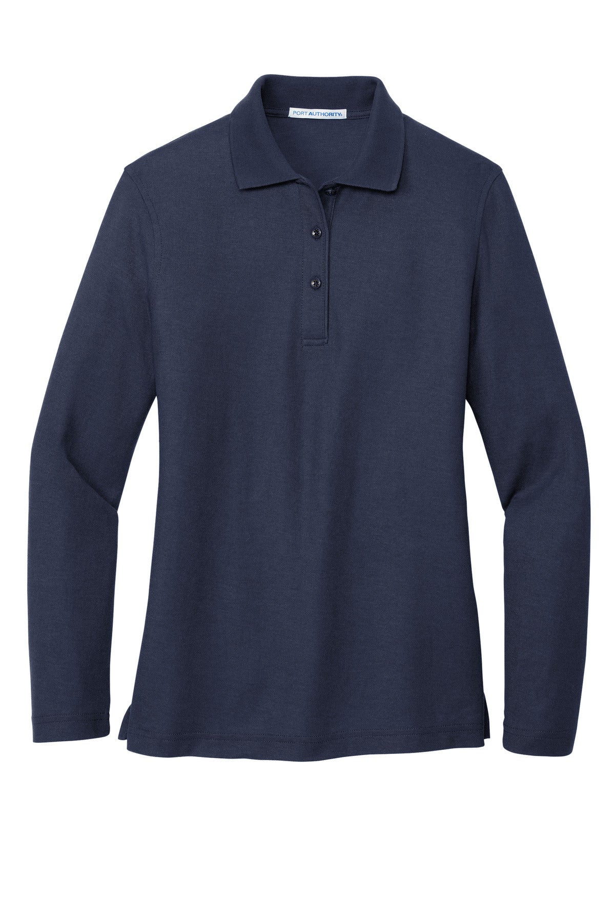 Port Authority® Women's Silk Touch Long Sleeve Polo. L500LS