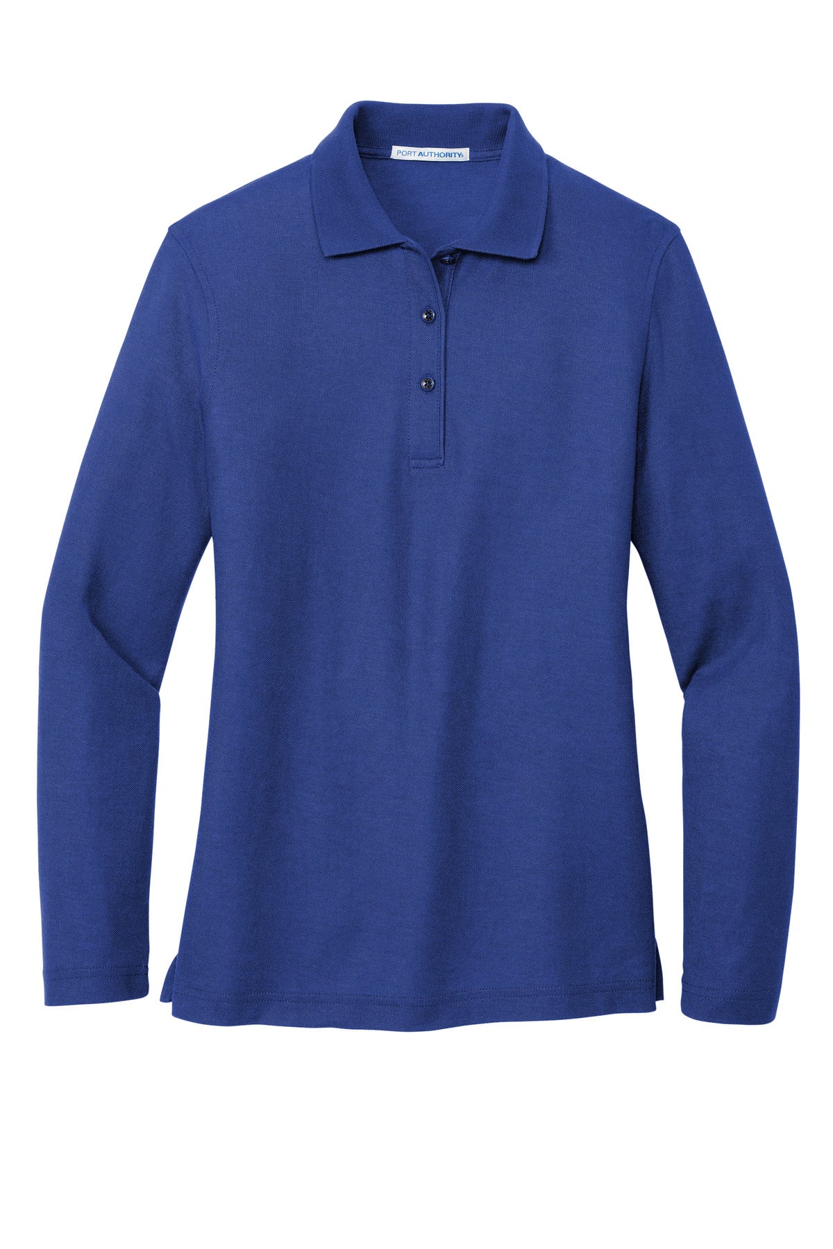 Port Authority® Women's Silk Touch Long Sleeve Polo. L500LS