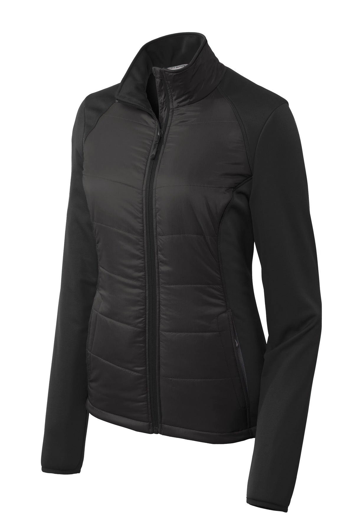 Port Authority® Women's Hybrid Soft Shell Jacket. L787 - hero