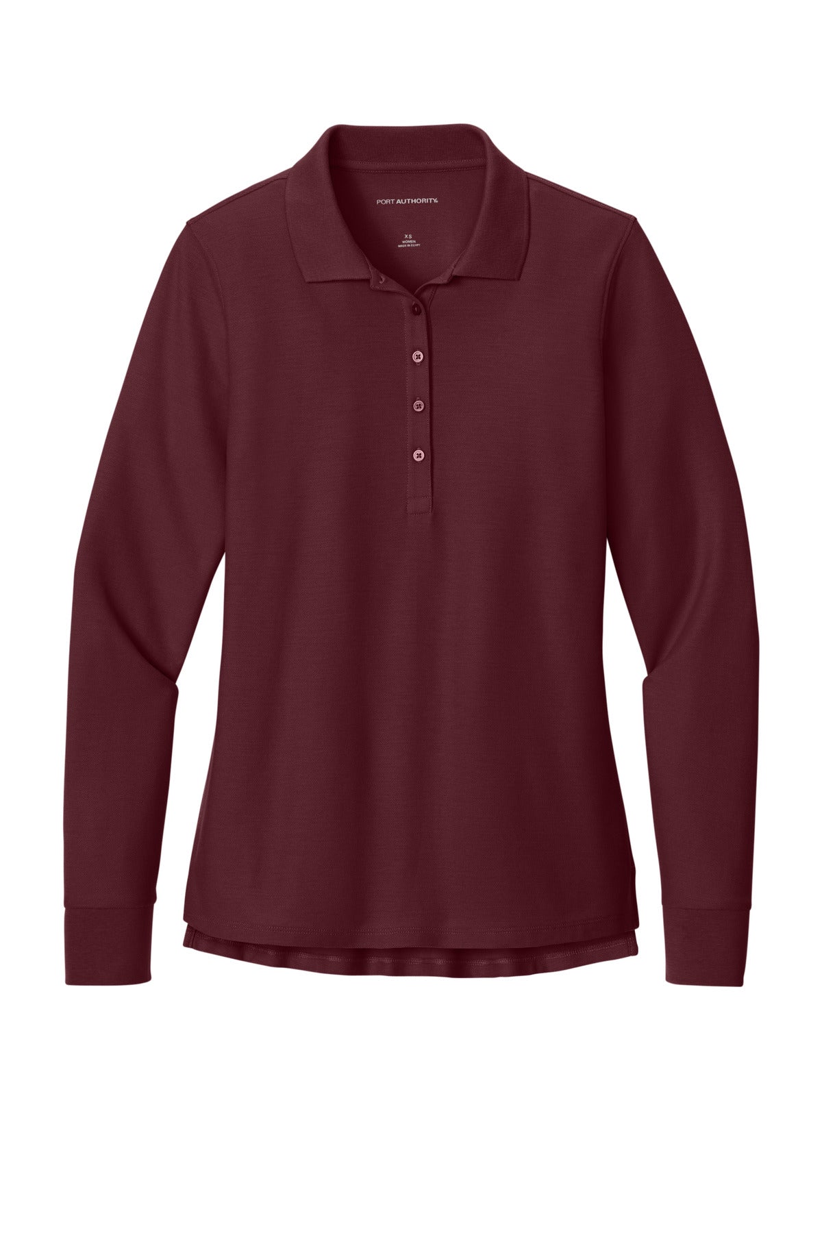 Port Authority® Women's Wearever Signature Pique Long Sleeve Polo LK200LS - hero