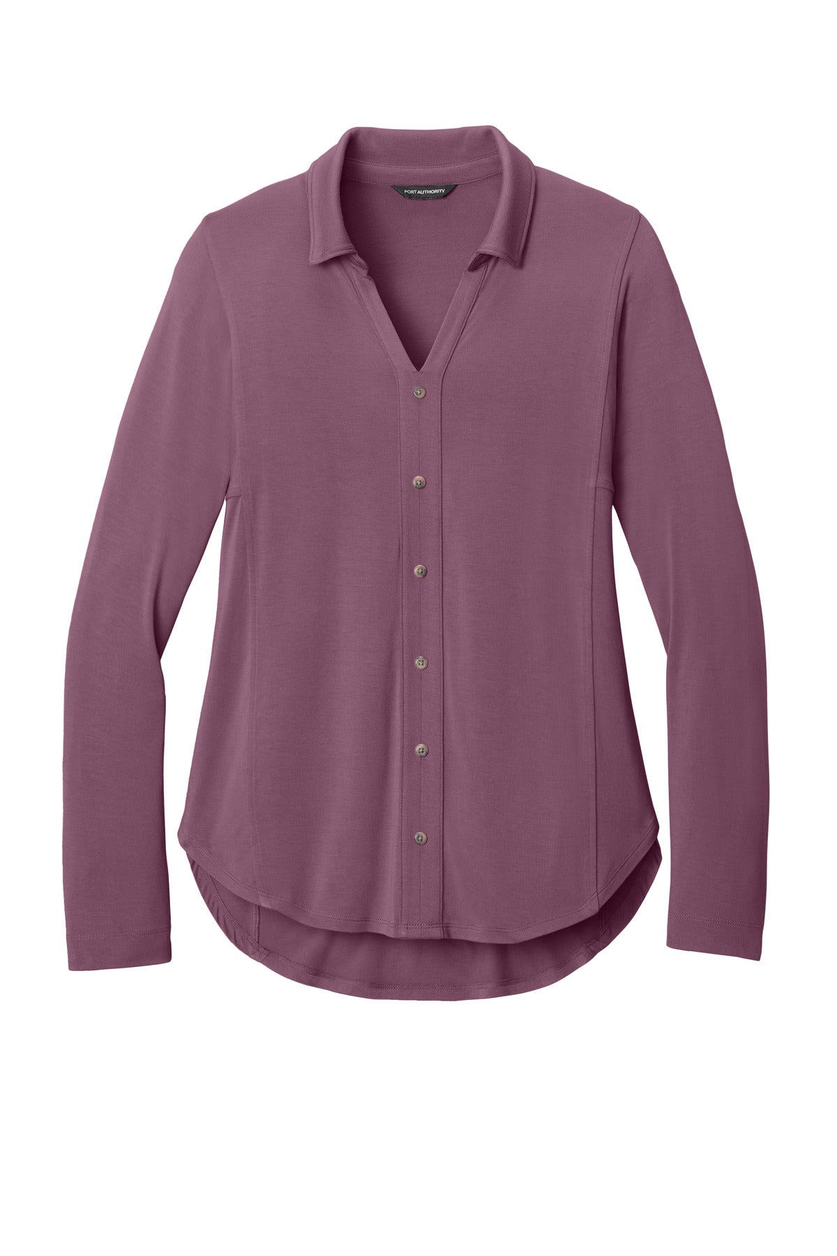 Port Authority® Women's Luxe Knit Button Tunic LK5602 - hero