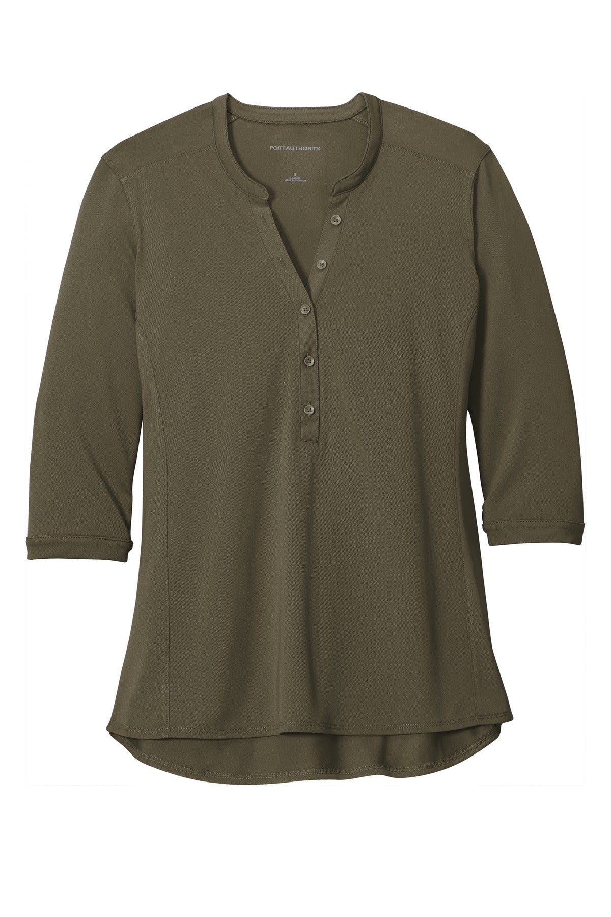 Port Authority ® Women's UV Choice Pique Henley LK750