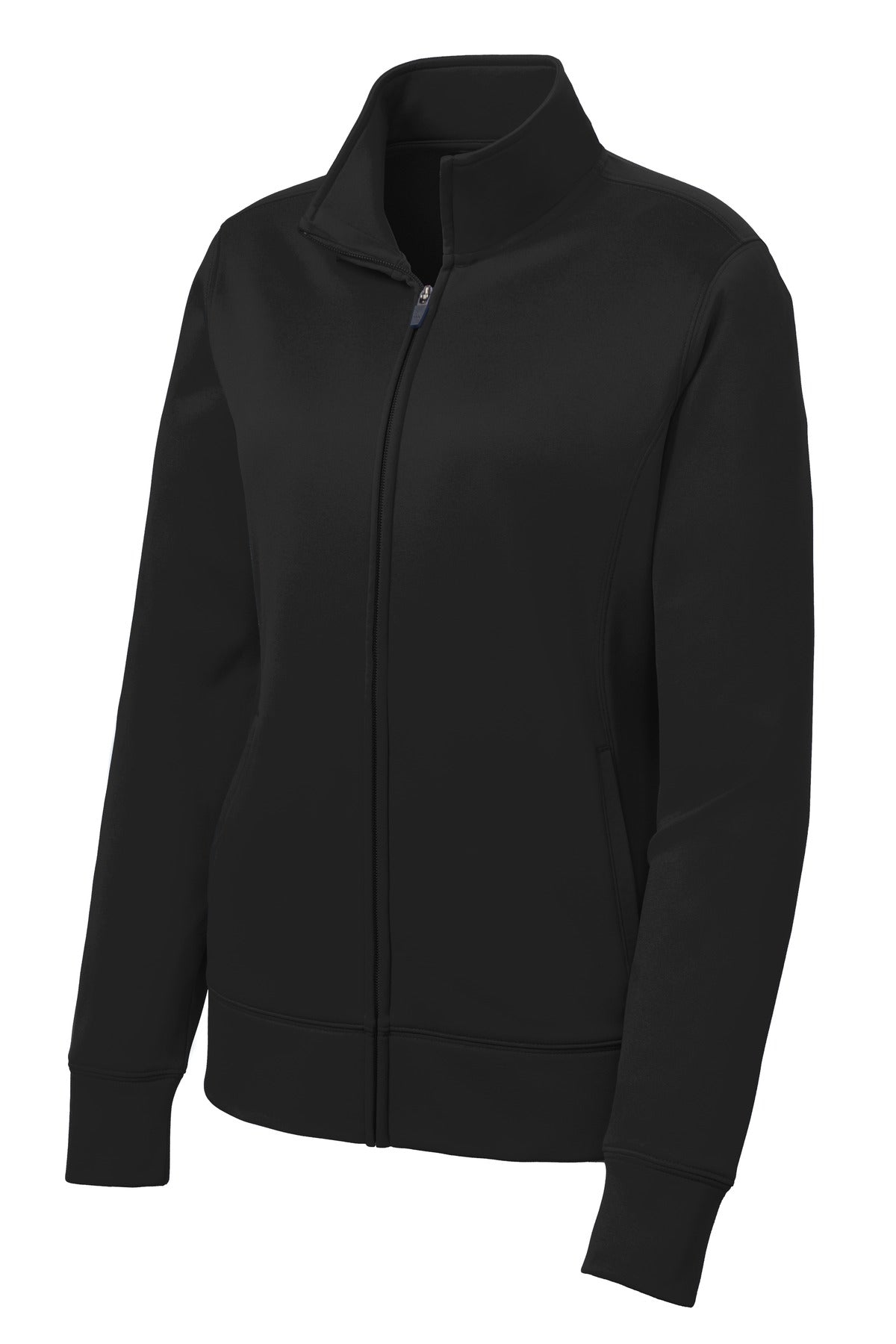 Sport-Tek® Women's Sport-Wick® Fleece Full-Zip Jacket. LST241 - hero