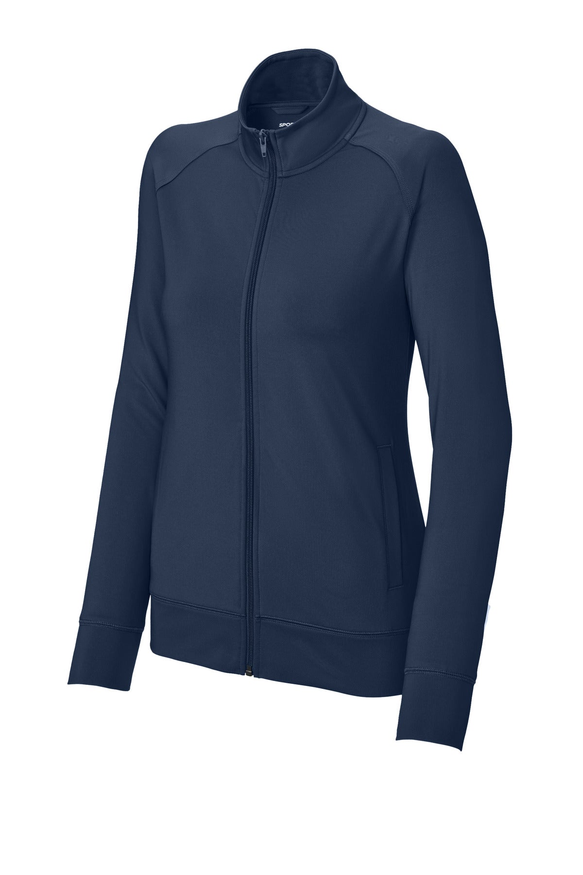 Sport-Tek® Women's Sport-Wick® Stretch Full-Zip Cadet Jacket LST857