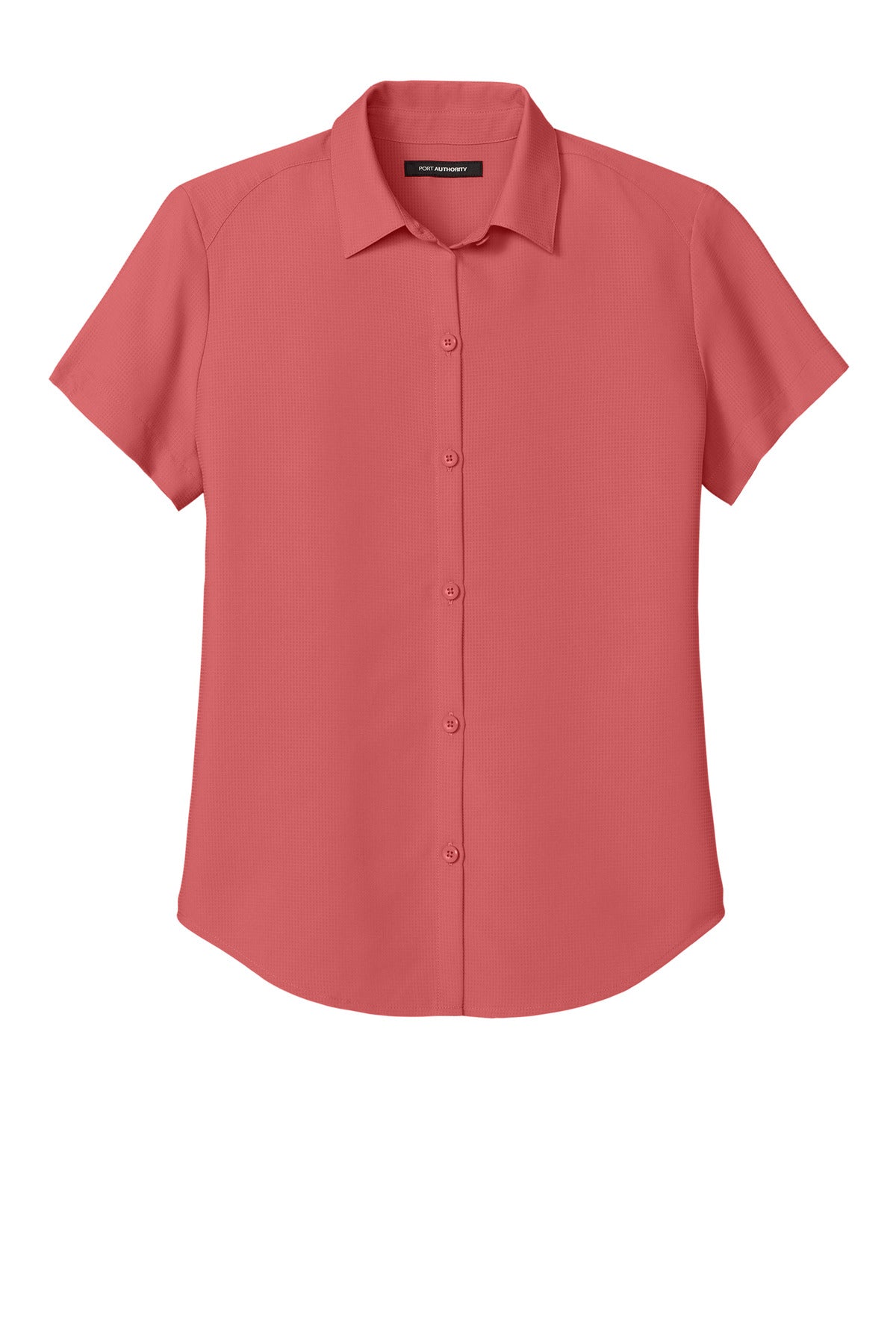 Port Authority® Women's Short Sleeve UV Dockside Shirt LW963 - hero