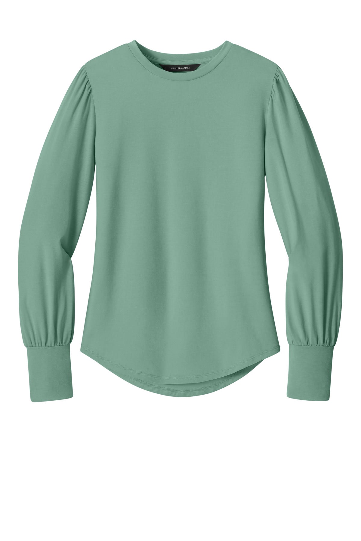 Mercer+Mettle® Women's Stretch Jersey Long Sleeve Blouson Top MM1019