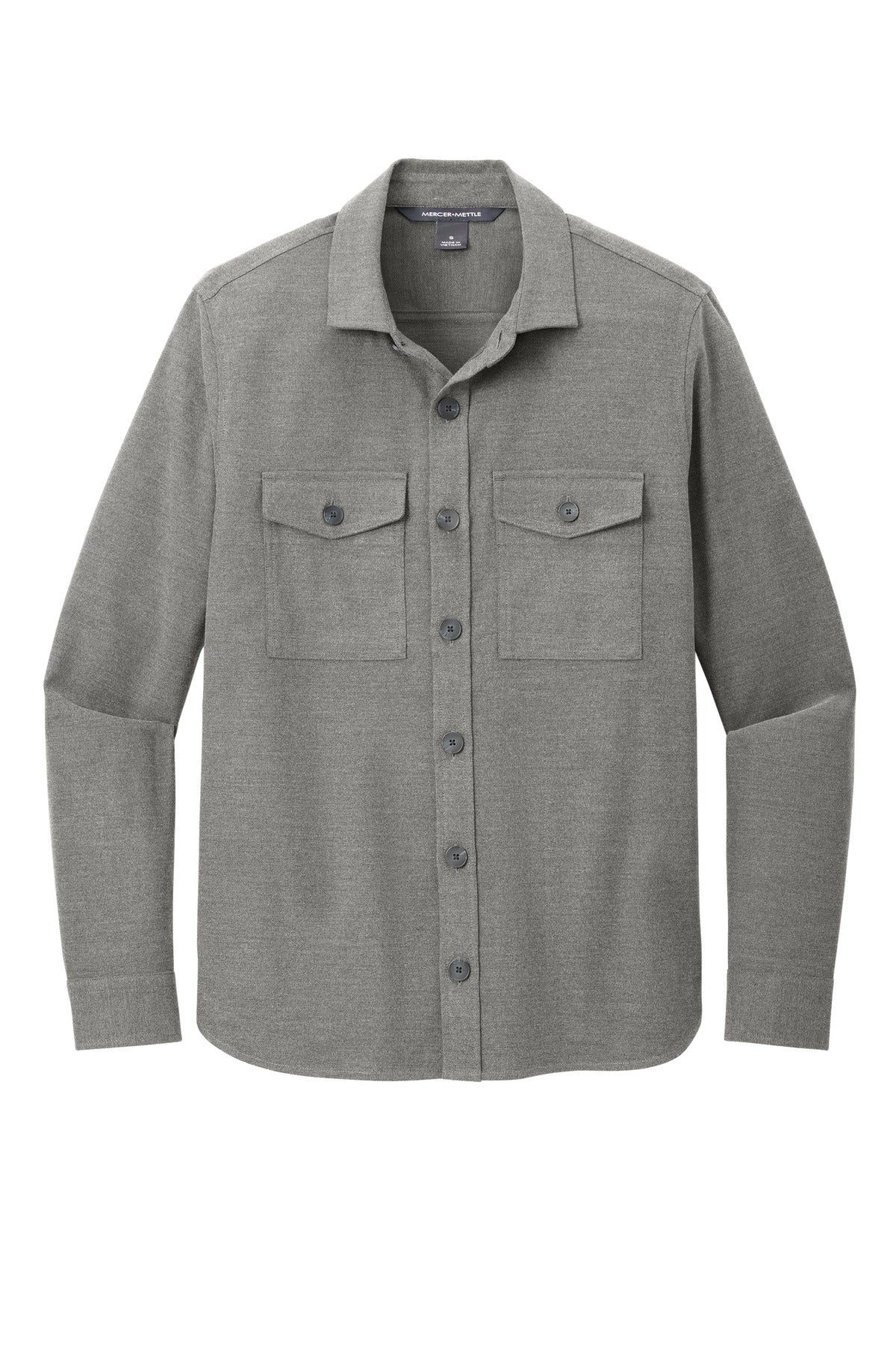 Mercer+Mettle® Long Sleeve Twill Overshirt MM2020
