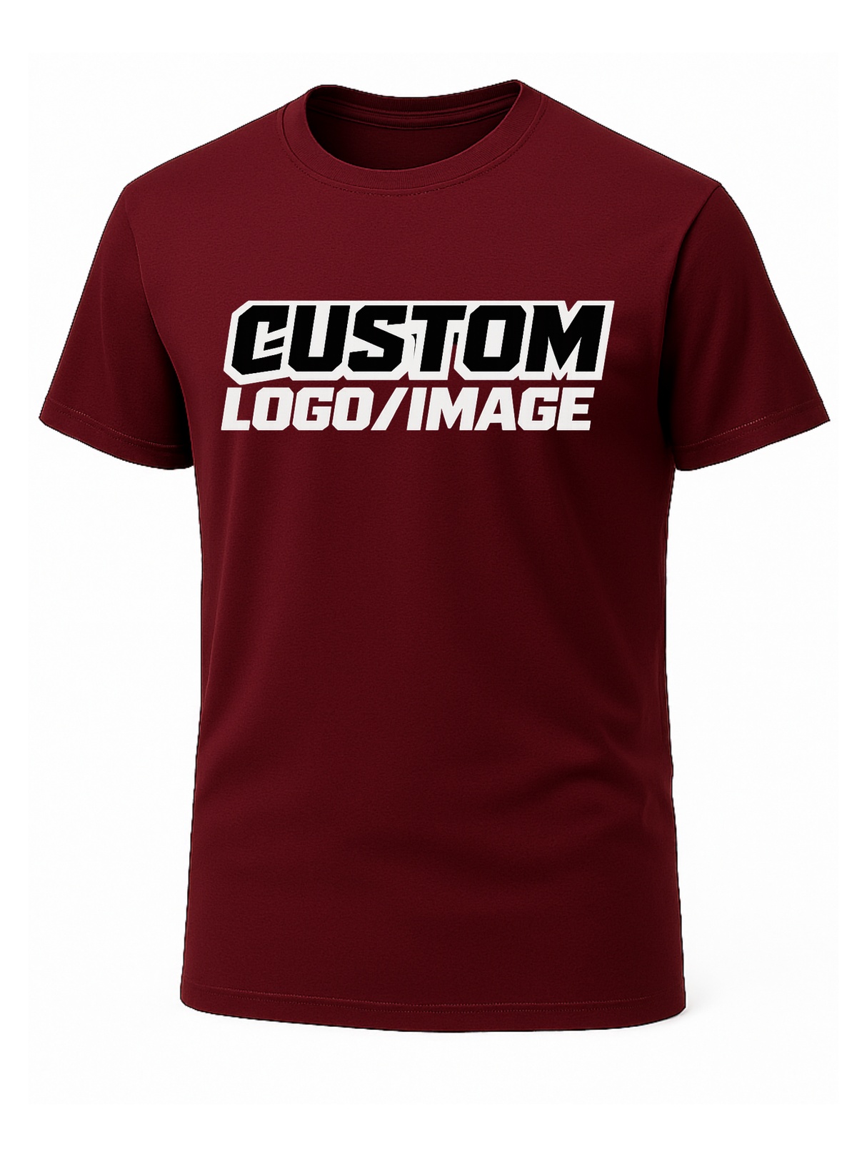 Maroon t-shirt, custom shirts, business uniforms, team shirts, event printing, Volumeshirts, Promo, Best Shirts Florida, 1st
