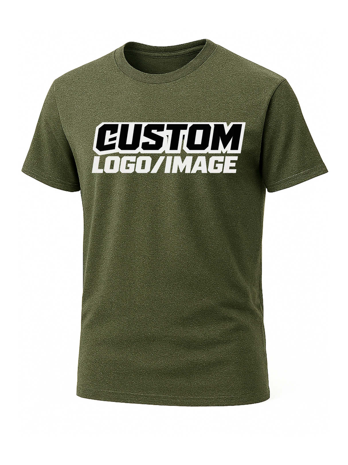 Military Green t-shirt, custom shirts, business uniforms, team shirts, event printing, Volumeshirts, Promo, Best Shirts Florida, 1st