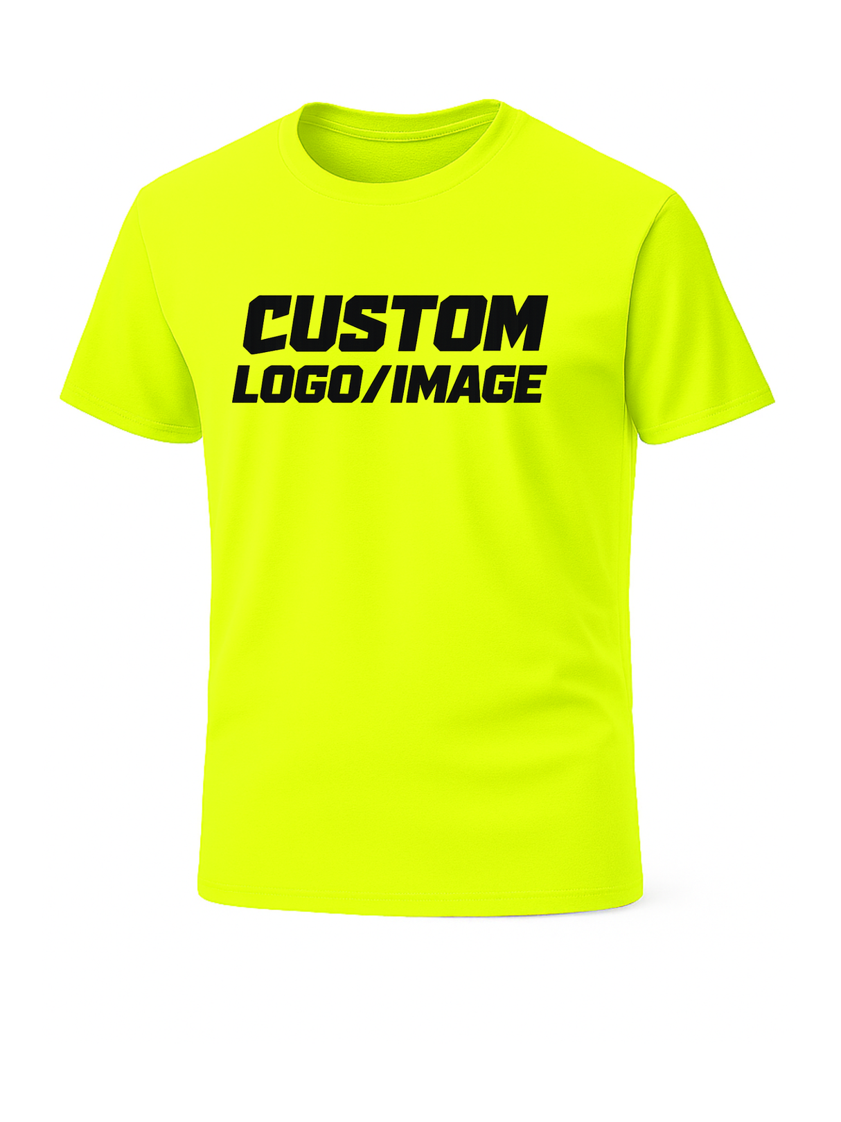 Neon Yellowt-shirt, custom shirts, business uniforms, team shirts, event printing, Volumeshirts, Promo, Best Shirts Florida, 1st