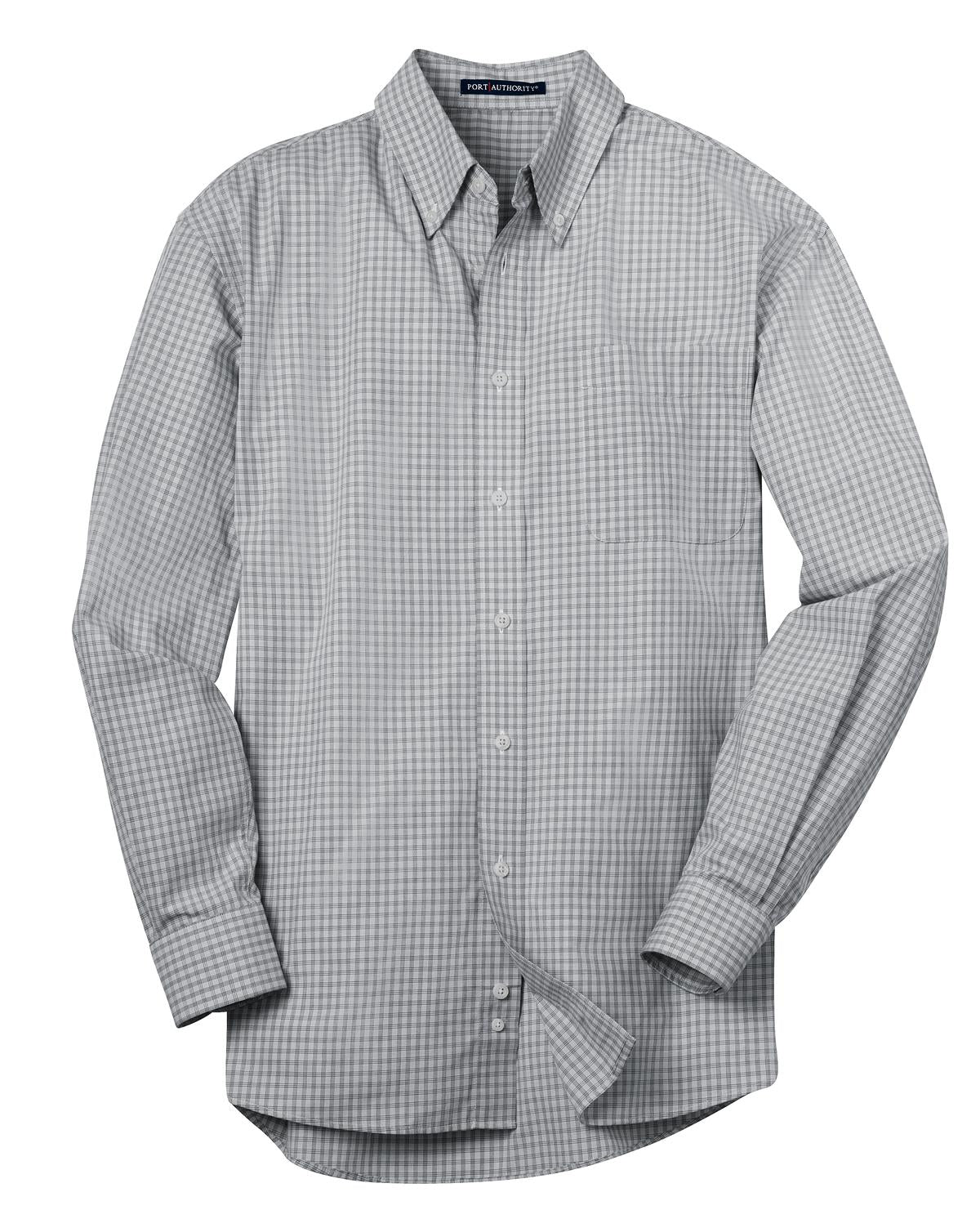 Port Authority® Plaid Pattern Easy Care Shirt. S639 - hero