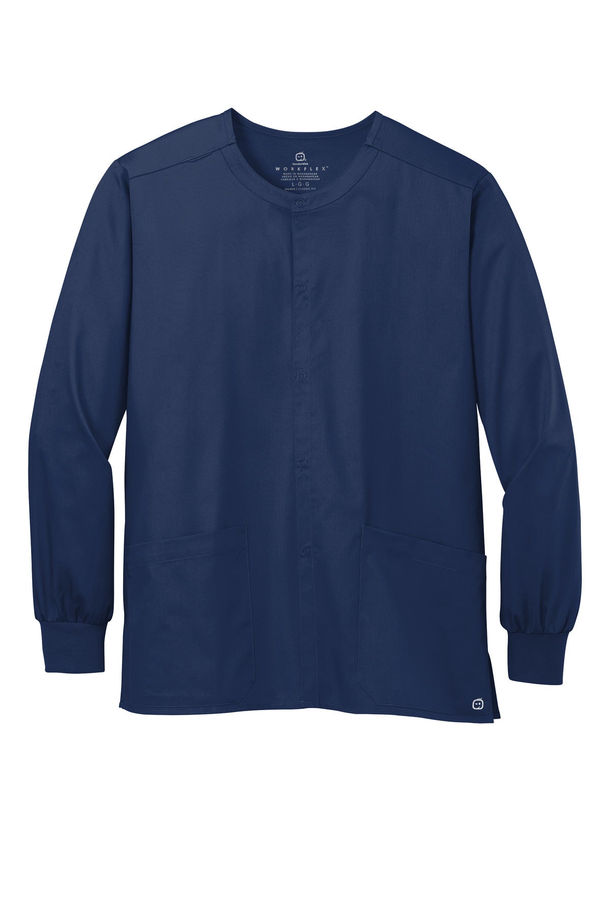 Wink® Unisex WorkFlex Snap-Front Scrub Jacket WW3080
