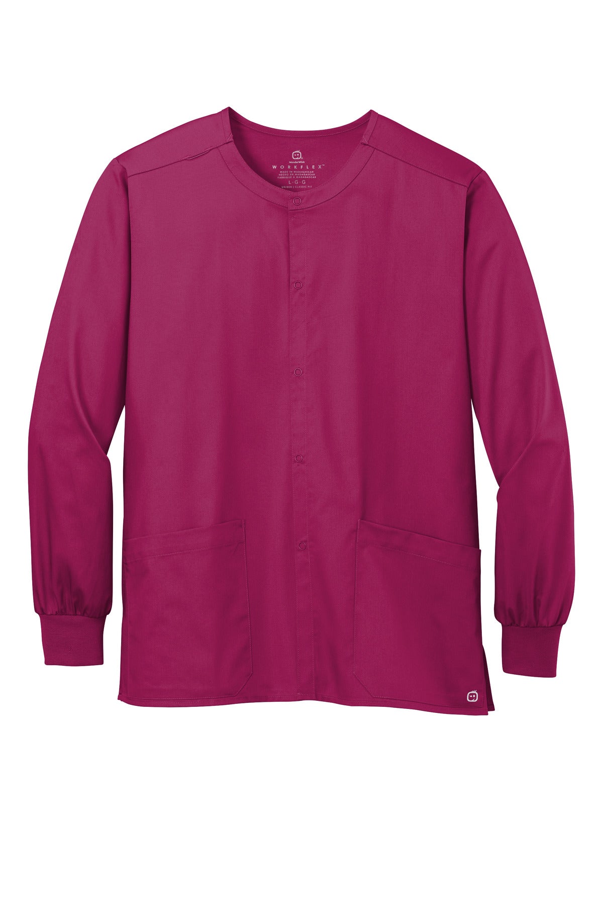 Wink® Unisex WorkFlex Snap-Front Scrub Jacket WW3080
