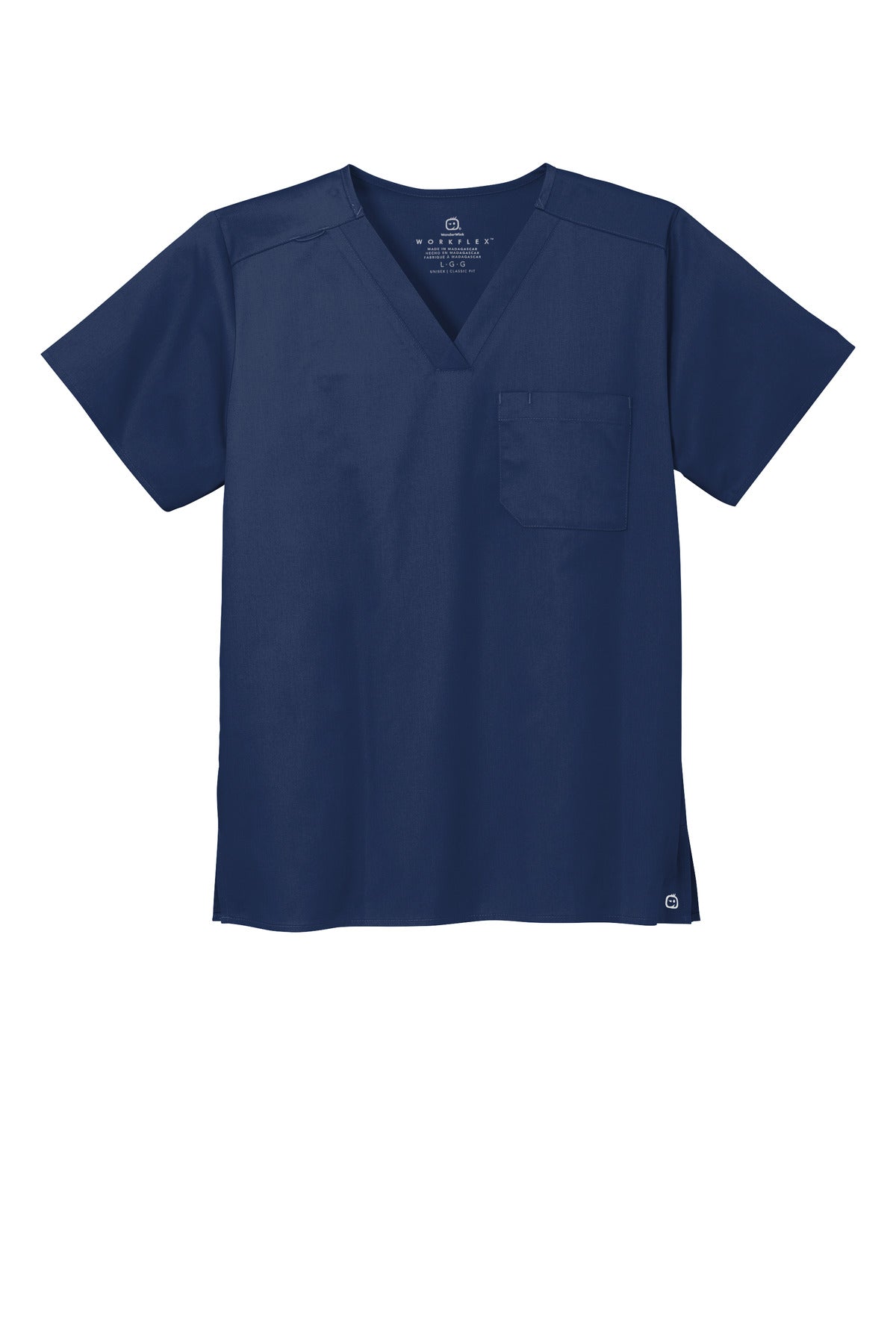 Wink® Unisex WorkFlex Chest Pocket V-Neck Top WW3160