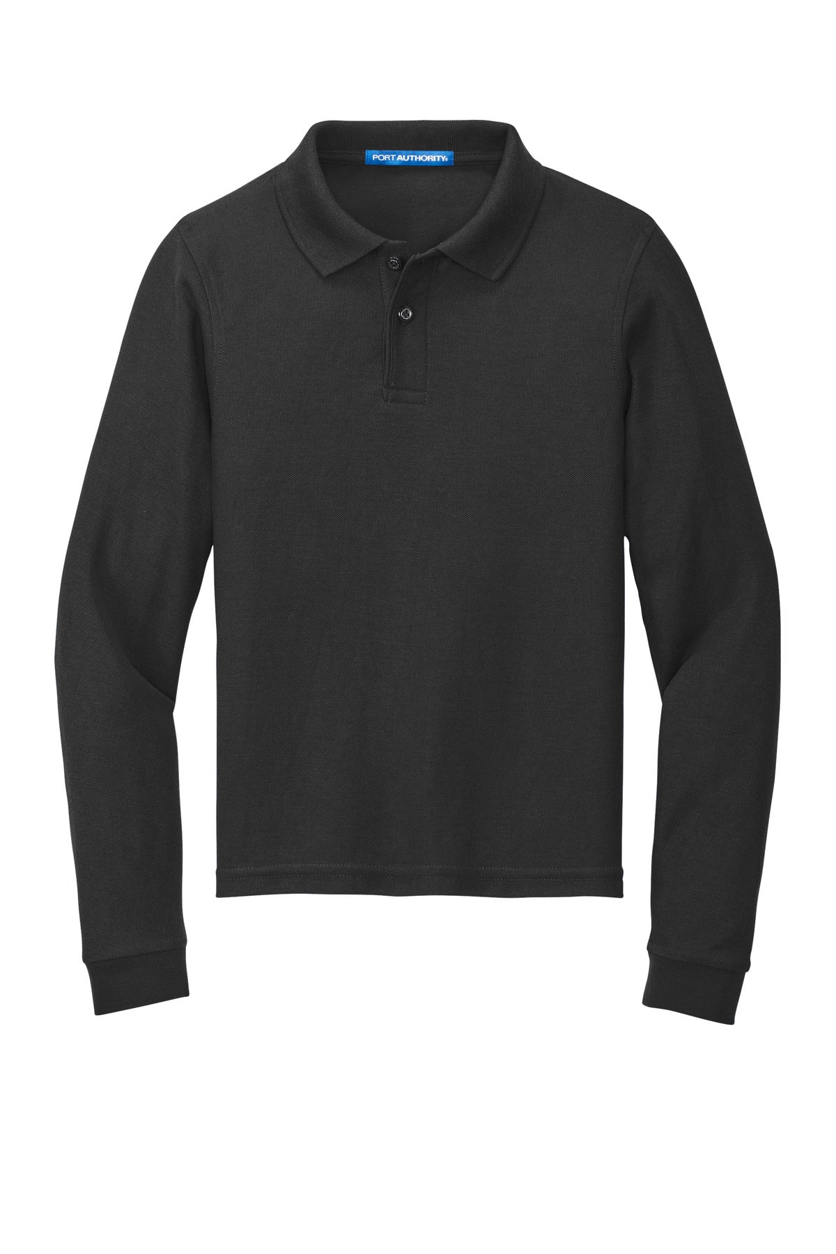 Port Authority® Youth Long Sleeve Silk Touch Polo. Y500LS - hero