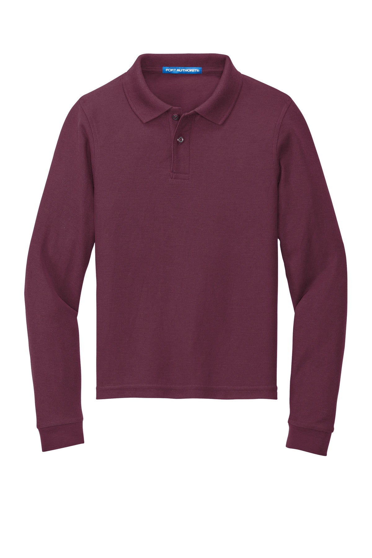 Port Authority® Youth Long Sleeve Silk Touch Polo. Y500LS