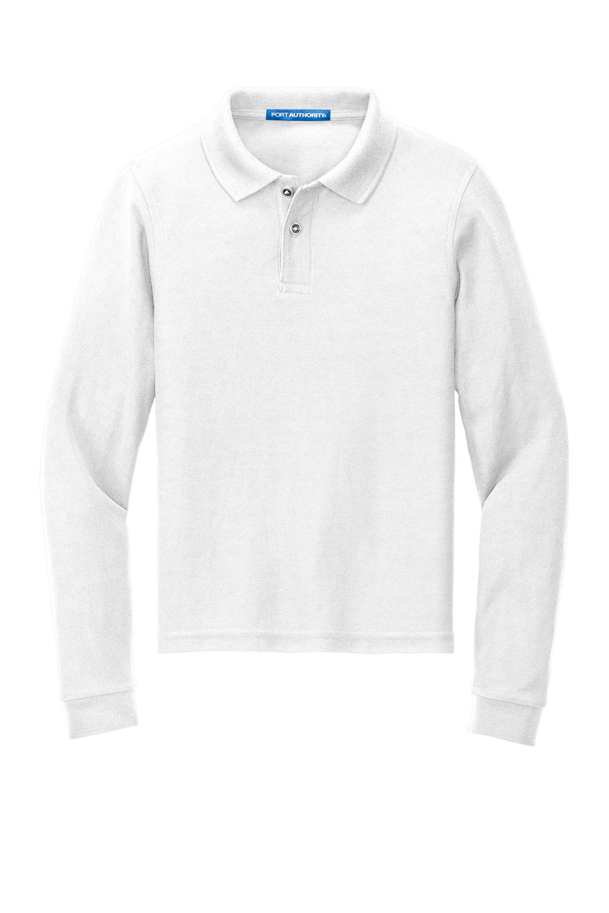 Port Authority® Youth Long Sleeve Silk Touch Polo. Y500LS