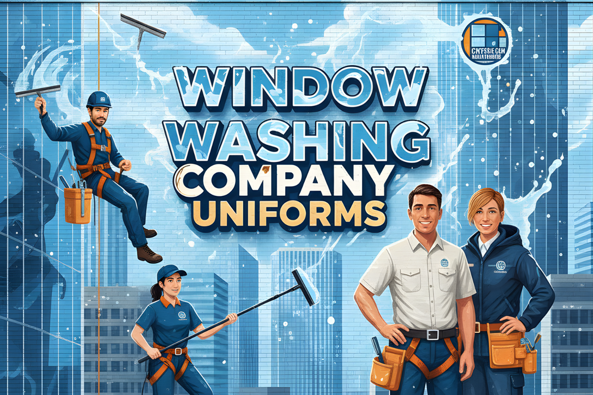Window Washing Company Uniforms and Custom Apparel – Volume Shirts