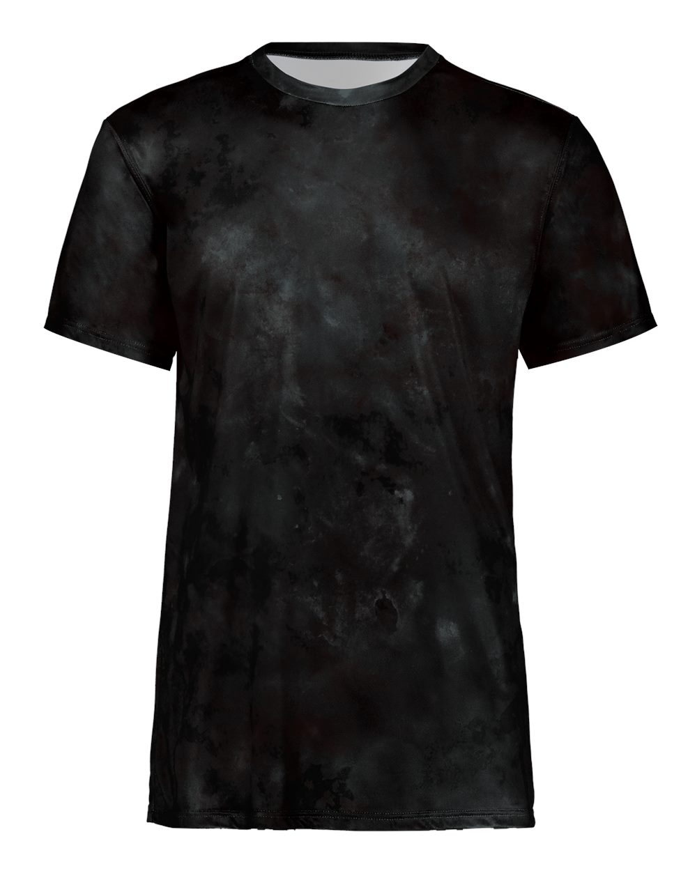 Holloway Youth Cotton-Touch Cloud T-Shirt. 222696 - Black Cloud Print