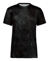 Holloway Youth Cotton-Touch Cloud T-Shirt. 222696 - Black Cloud Print