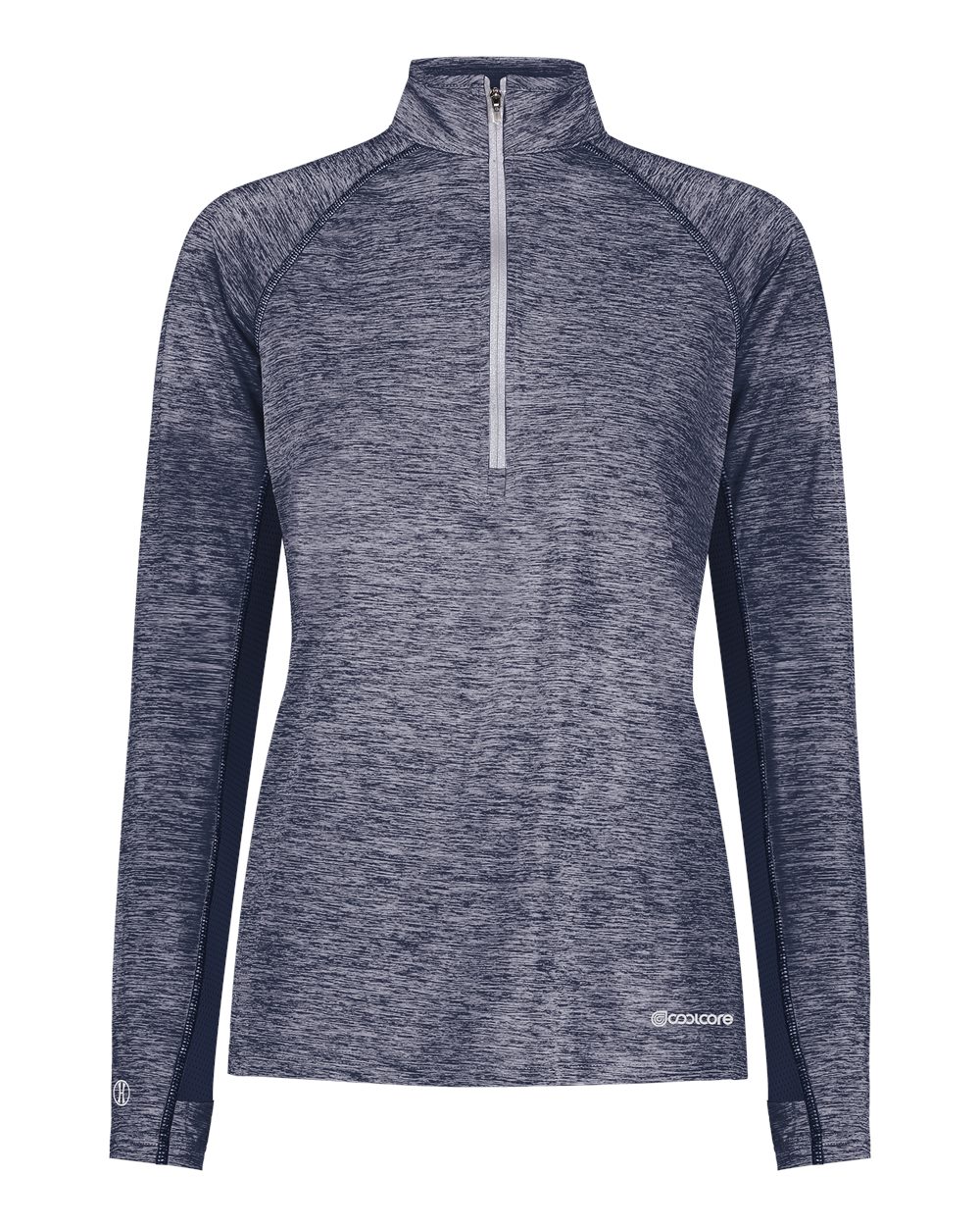 Holloway Women's Electrify CoolCore® Quarter-Zip Pullover. 222774 - Navy Heather