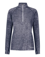 Holloway Women's Electrify CoolCore® Quarter-Zip Pullover. 222774 - Navy Heather