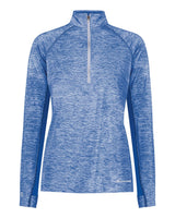Holloway Women's Electrify CoolCore® Quarter-Zip Pullover. 222774 - Royal Heather