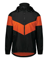 Holloway Men's Potomac Hooded Jacket. 229527 - Black/ Orange