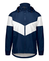 Holloway Men's Potomac Hooded Jacket. 229527 - Navy/ White