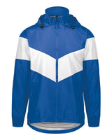 Holloway Men's Potomac Hooded Jacket. 229527 - Royal/ White