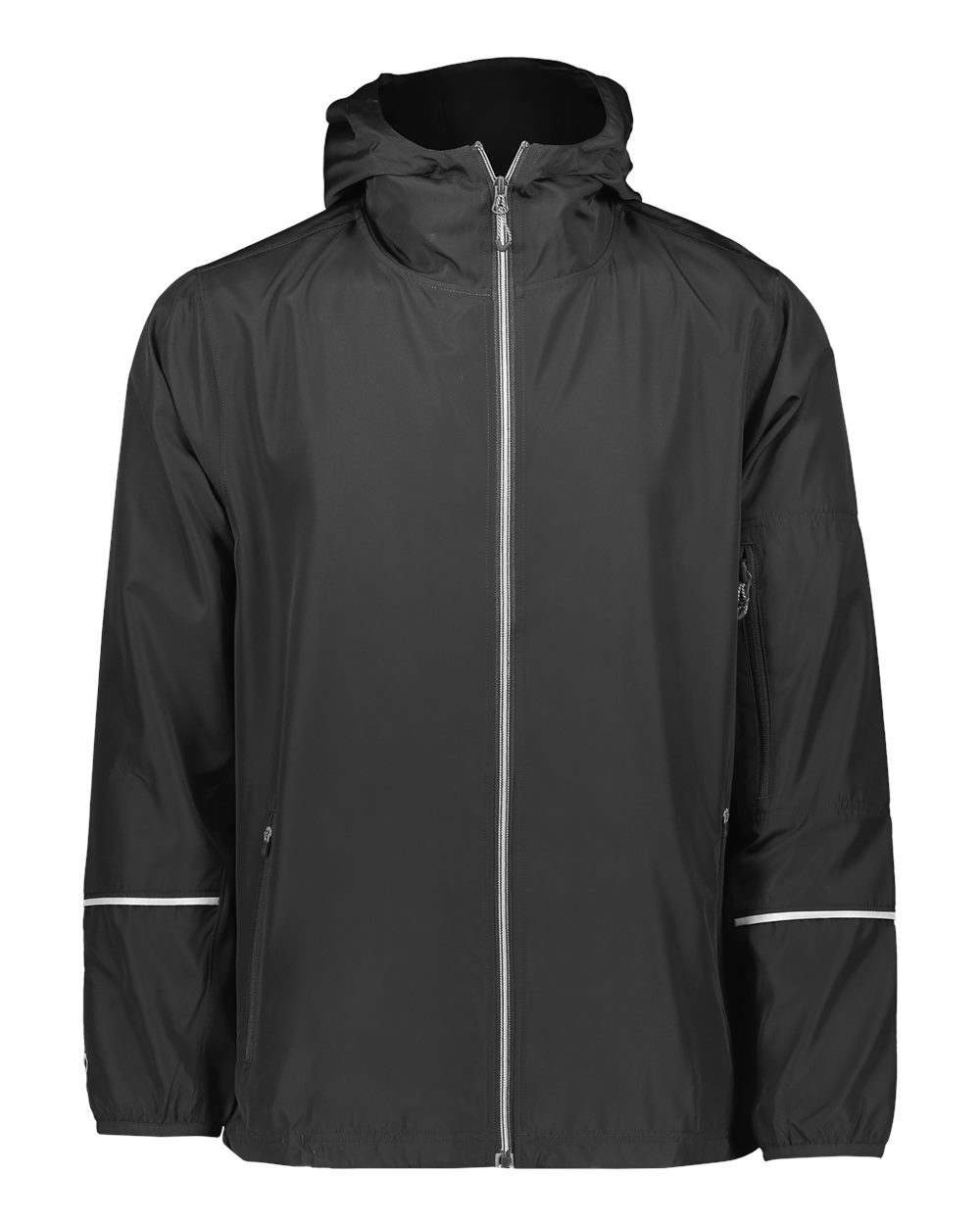 Holloway Men's Packable Hooded Jacket. 229582 - Black
