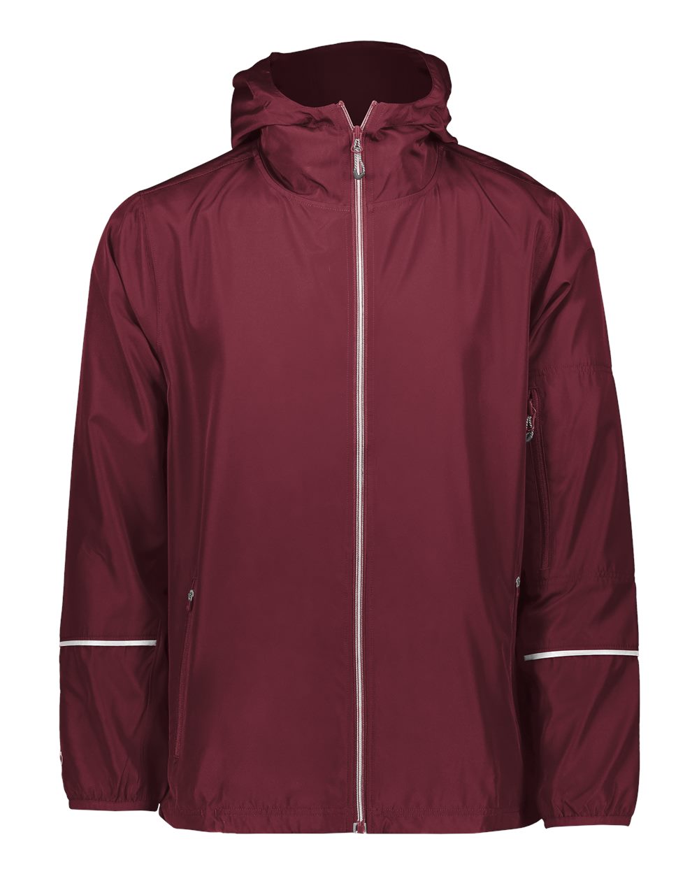 Holloway Men's Packable Hooded Jacket. 229582 - Maroon