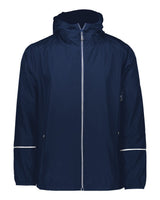 Holloway Men's Packable Hooded Jacket. 229582 - Navy