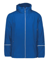 Holloway Men's Packable Hooded Jacket. 229582 - Royal