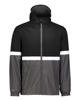 Holloway Men's Turnabout Reversible Hooded Jacket. 229587 - Black/ Carbon