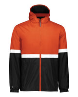 Holloway Men's Turnabout Reversible Hooded Jacket. 229587 - Orange/ Black