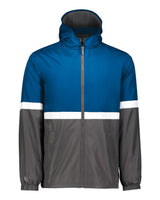 Holloway Men's Turnabout Reversible Hooded Jacket. 229587 - Royal/ Carbon